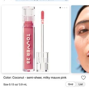 Tower 28 Milky Lip Jelly in Coconut